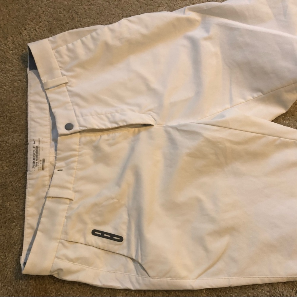 White Nike Dri-FIT Golf Pants Tour Performance - 34/32